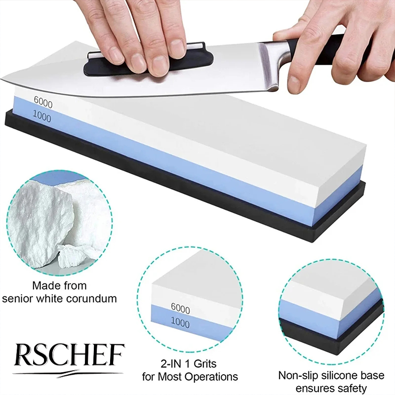 Sharpening Stone Whetstone - Piedras de afilar, afilador de cuchillos