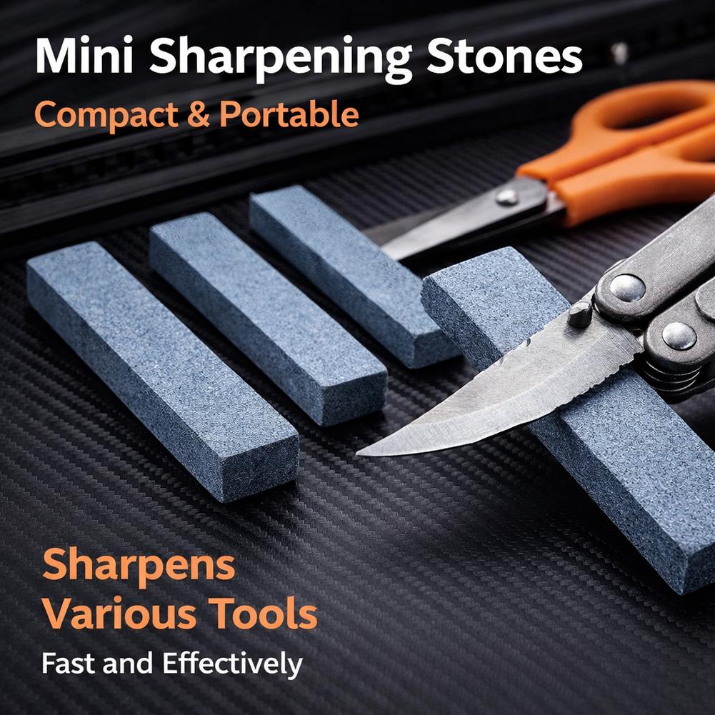 Sharpening Stone Whetstone - Afilador de Cuchillos Portátil de Granularidad