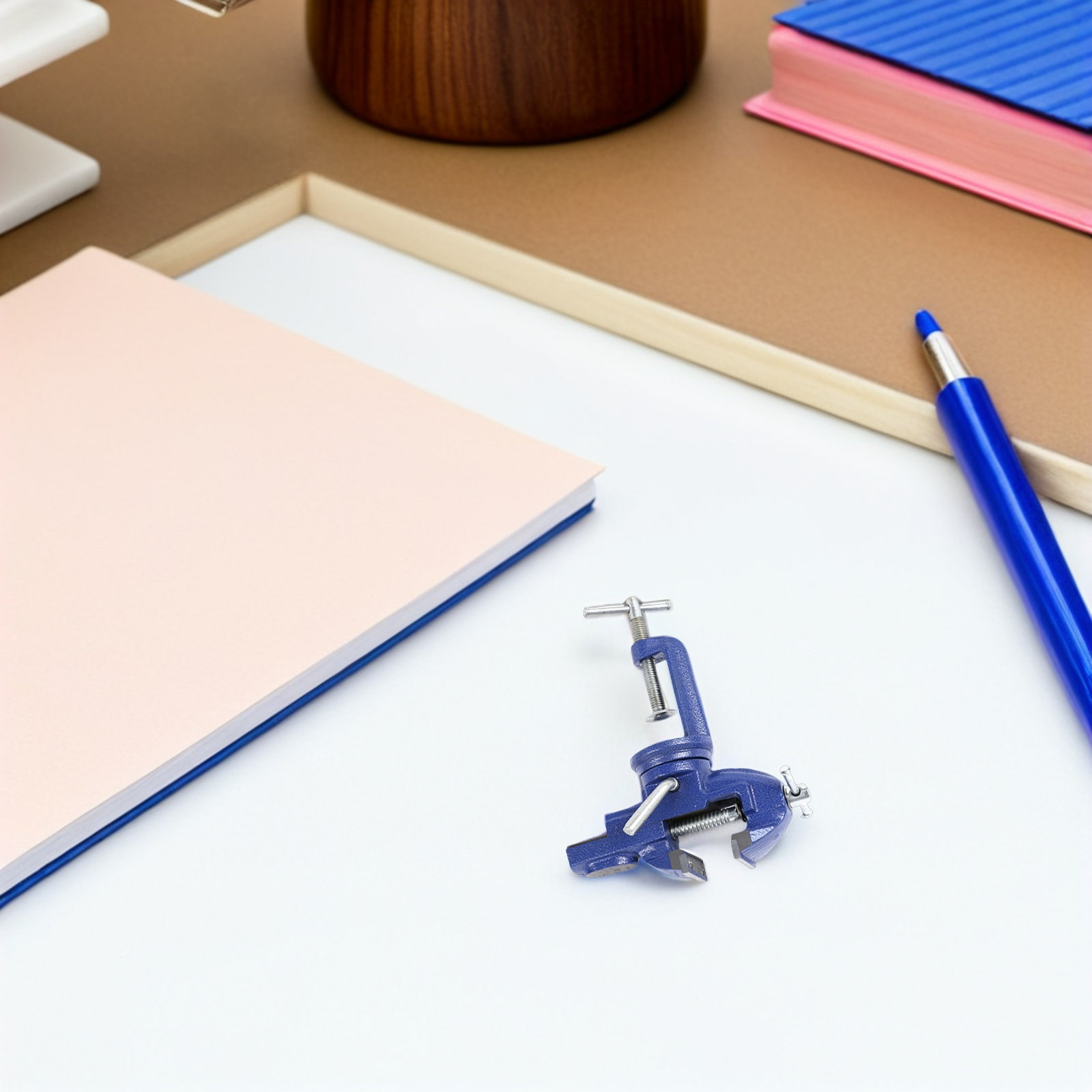 Bench Vise Swivel - Mini tornillo de banco giratorio de