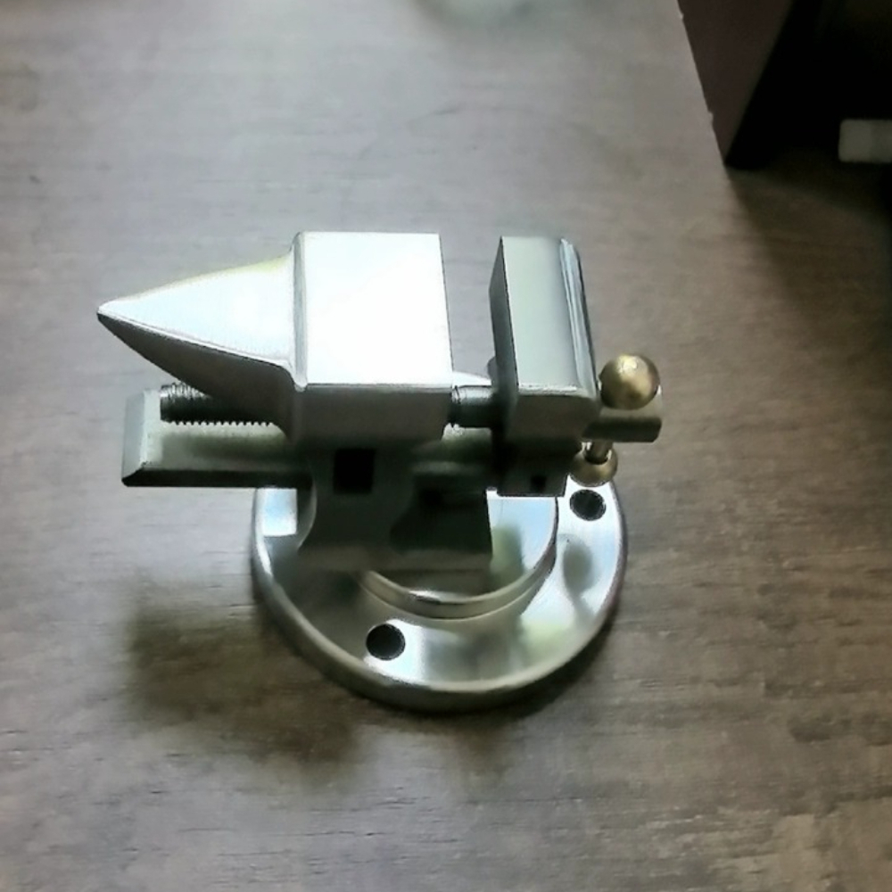 Bench Vise Swivel - Mini mordaza de banco ajustable de