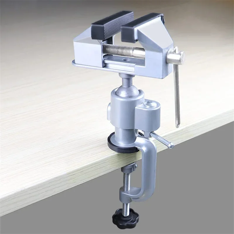Bench Vise Swivel - Para taladro de carpintería universal Destornillador