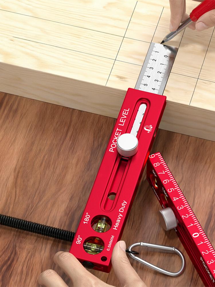 Regla Magnética para Carpinter - Marking Tools In Workshop reseña y precio