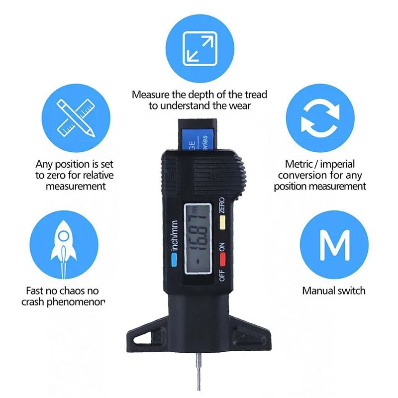 Medidor Digital de profundidad - Workshop Measuring Tools reseña y precio