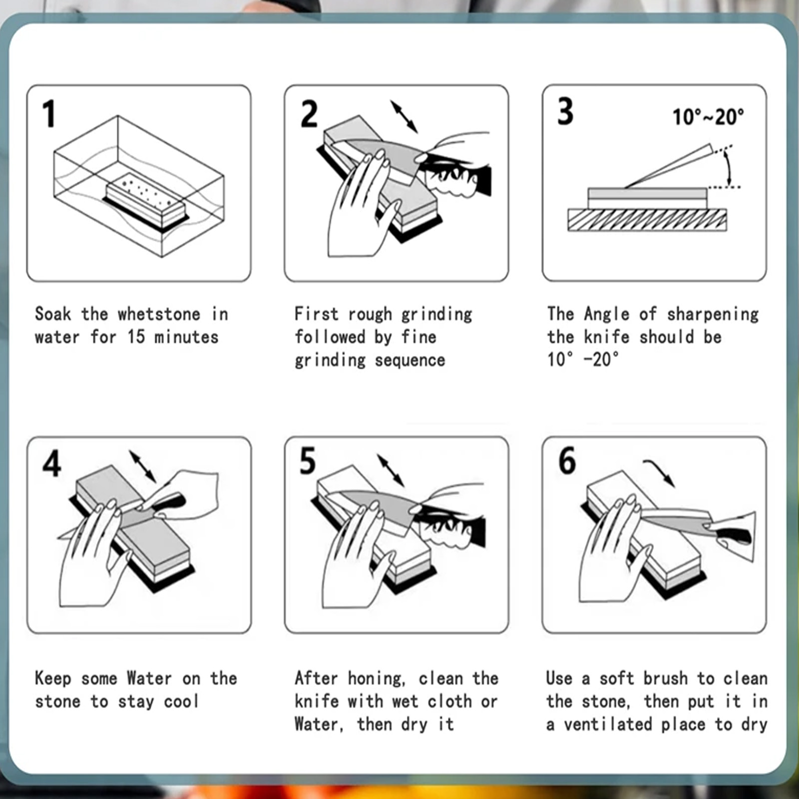 Piedras de afilar, afilador de - Sharpening Stone Whetstone reseña y precio