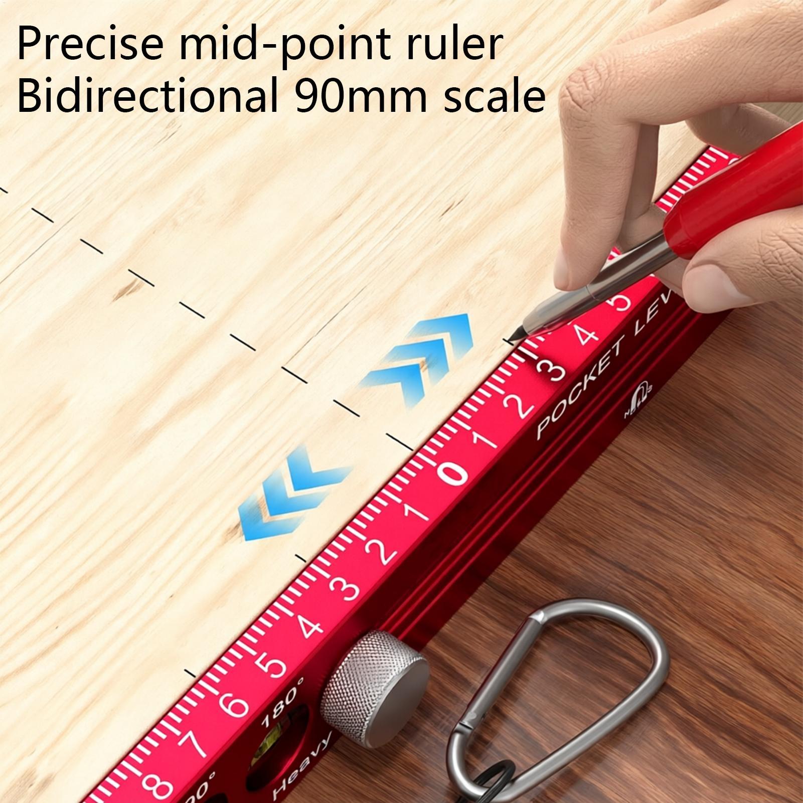 Regla Magnética para Carpinter - Marking Tools In Workshop reseña y precio