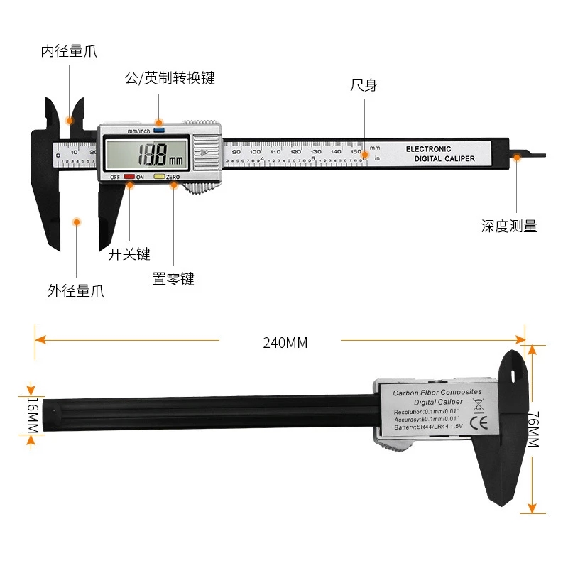 Calibrador Vernier electrónico - Workshop Measuring Tools reseña y precio