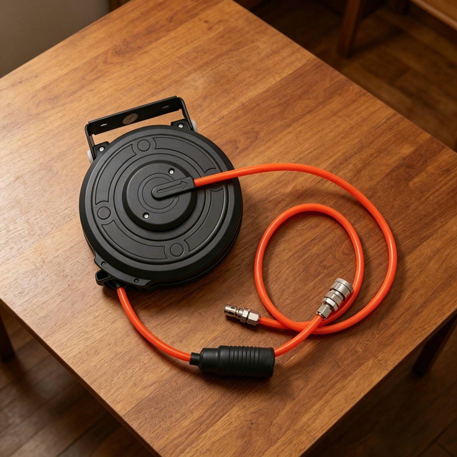 Carrete retráctil para manguer - Tools For Garage reseña y precio
