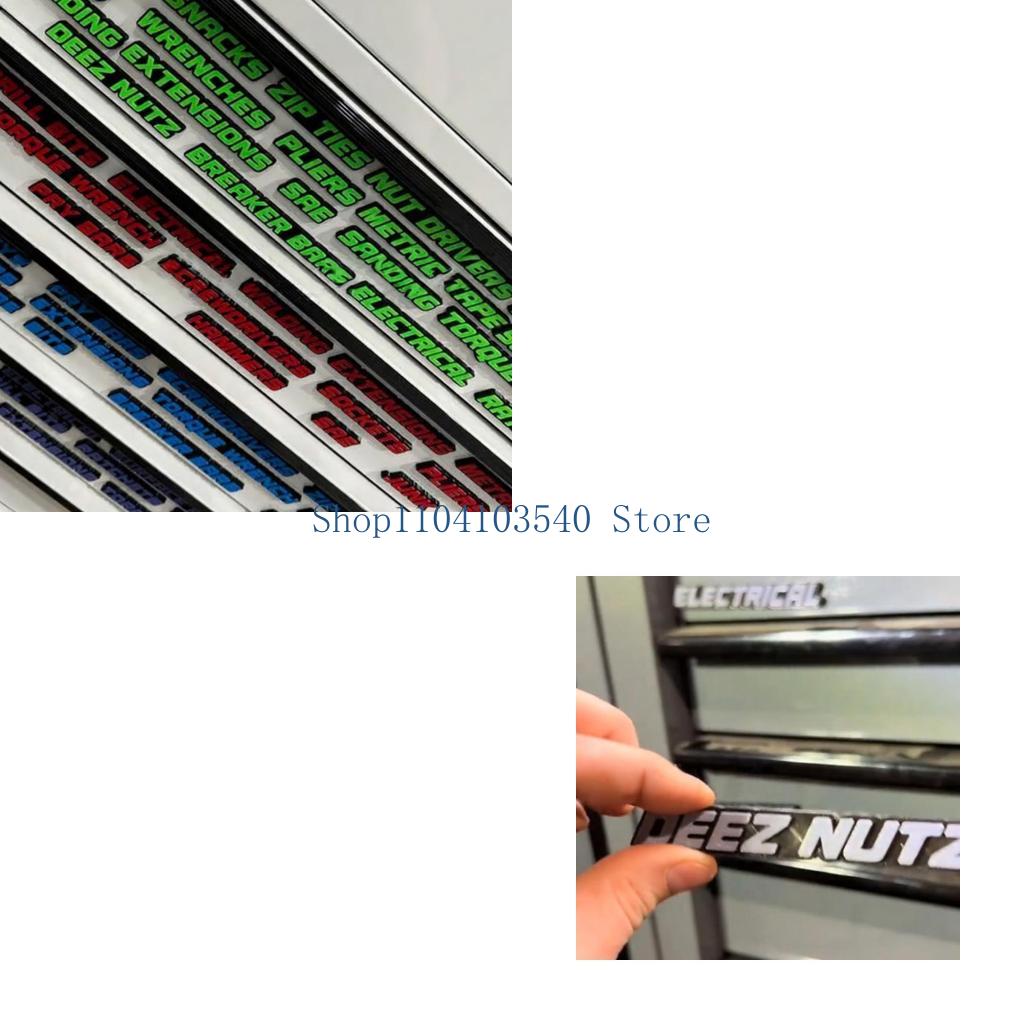 02DC Etiquetas organizadoras h - Workshop Tools With Name reseña y precio