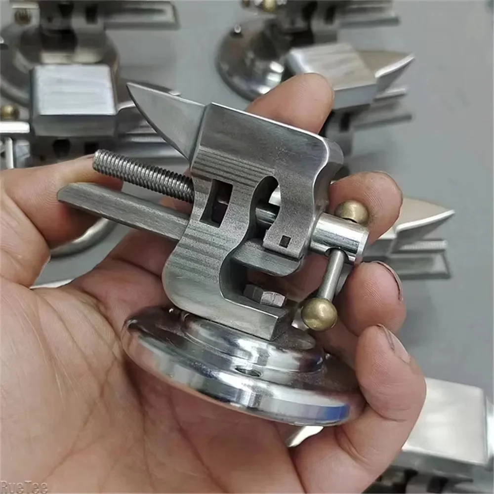 Mini mordaza de banco ajustabl - Bench Vise Swivel reseña y precio