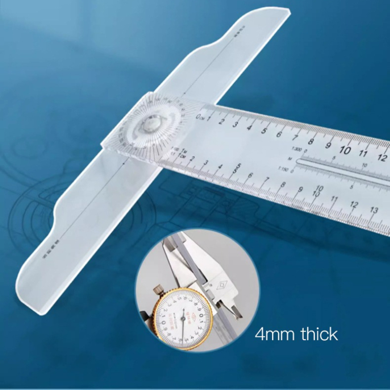 Regla en T de Doble Cara, Tran - Workshop Measuring Tools reseña y precio
