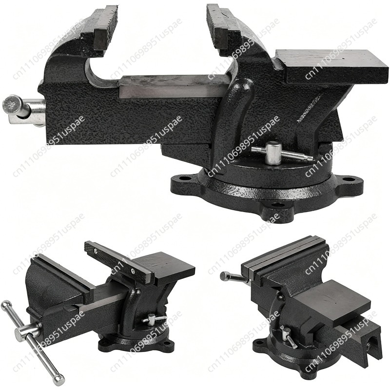 Tornillo de banco de alta resi - Bench Vise Swivel reseña y precio