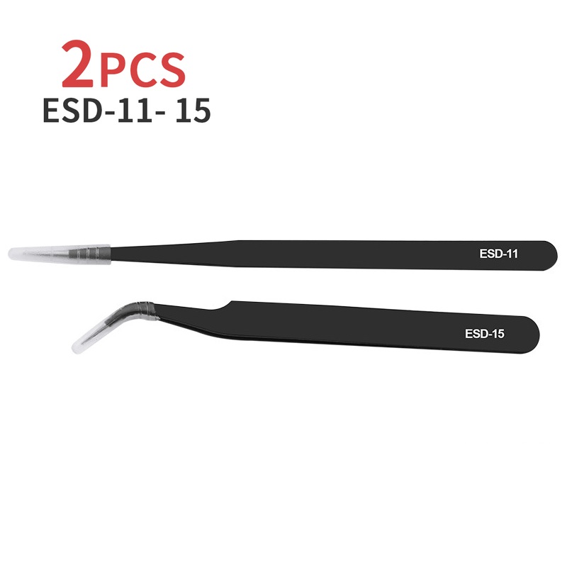 Pinzas ESD taller de acero ino - Hand Tools In Workshop reseña y precio