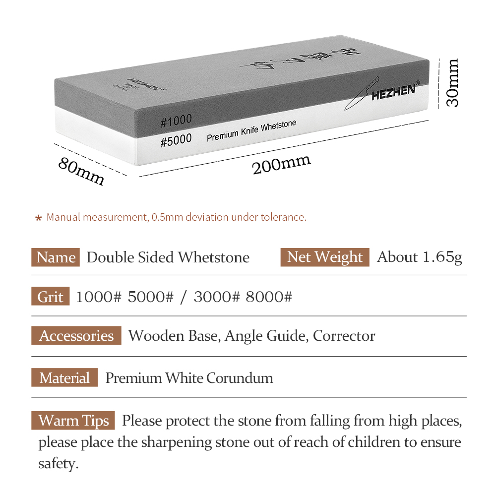 HEZHEN-afilador de diamante pa - Sharpening Stone Whetstone reseña y precio