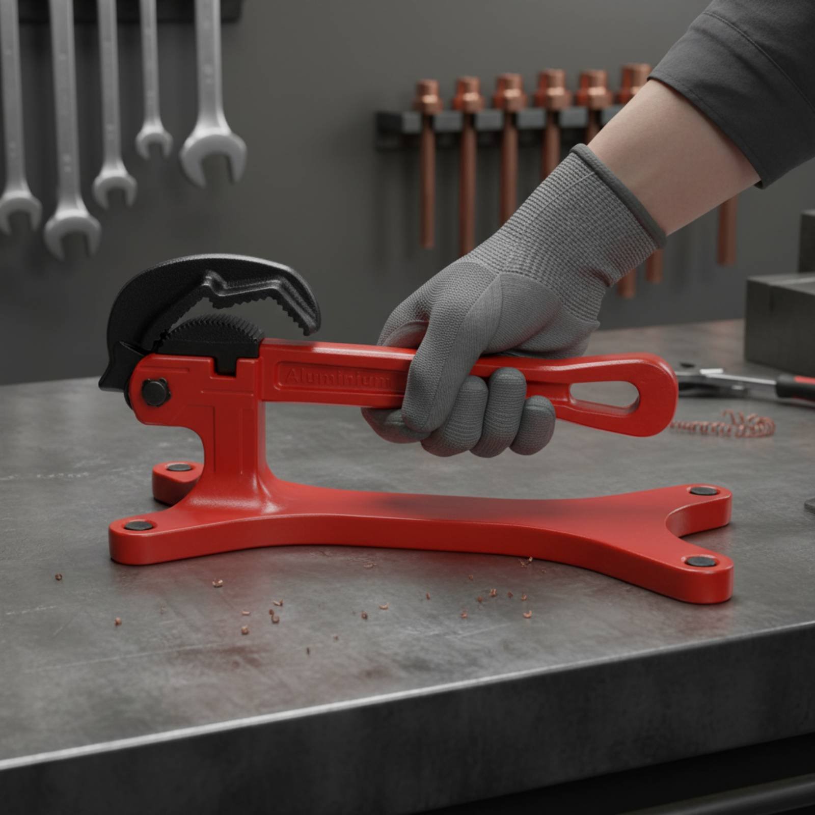 Llave de tubo autoblocante por - Hand Tools In Workshop reseña y precio