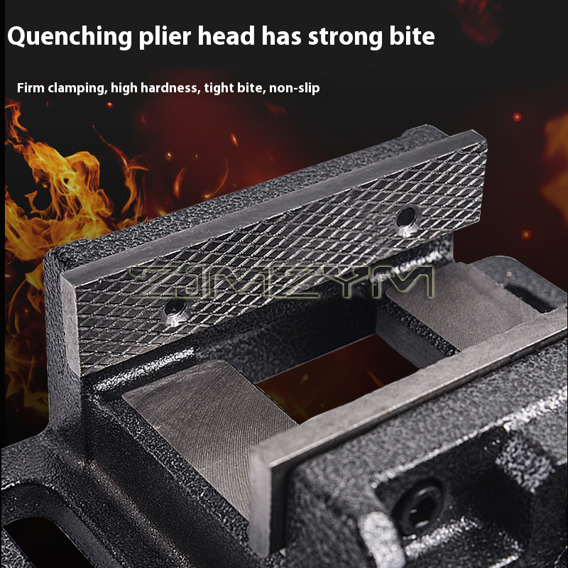 Tornillo de banco plano ajusta - Bench Vise Swivel reseña y precio
