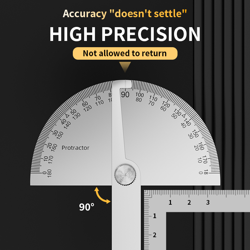 LUXIANZI-Regla de ángulo trans - Workshop Measuring Tools reseña y precio