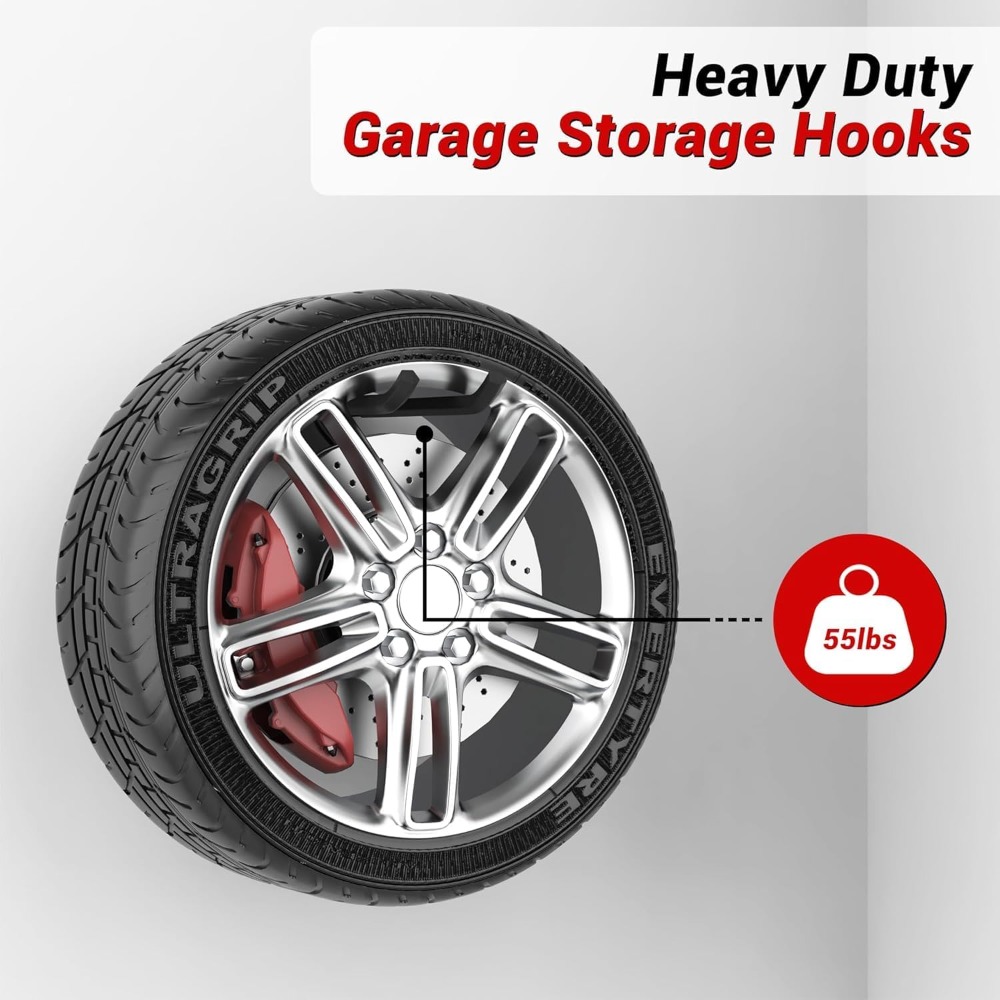 Ganchos de almacenamiento resi - Tools For Garage reseña y precio