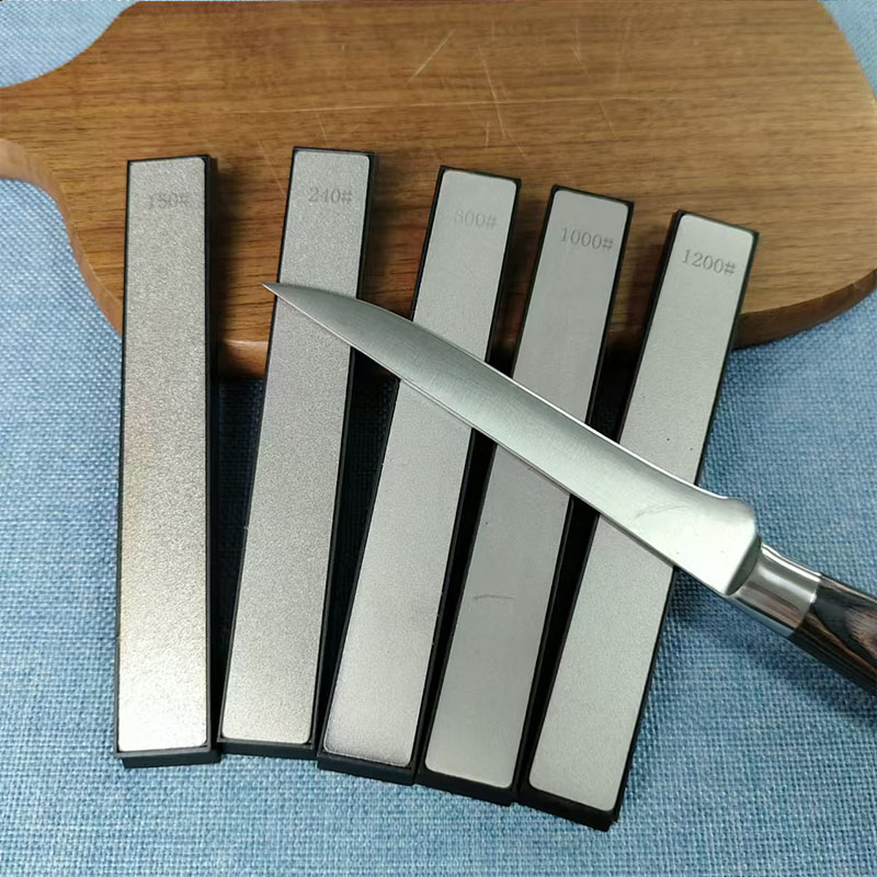 Juego de 4 piedras de afilar d - Sharpening Stone Whetstone reseña y precio