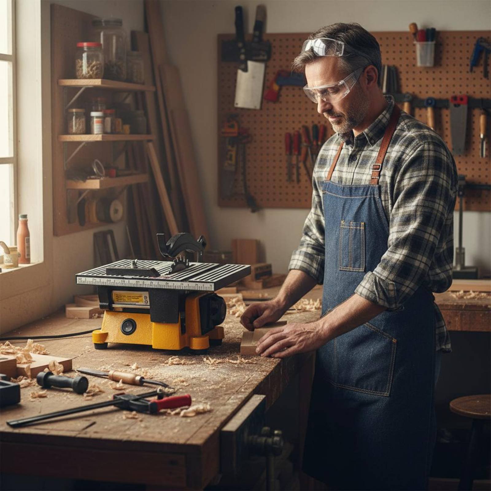 Mini Sierra de Mesa Portátil,  - Workshop Cutting Tools reseña y precio