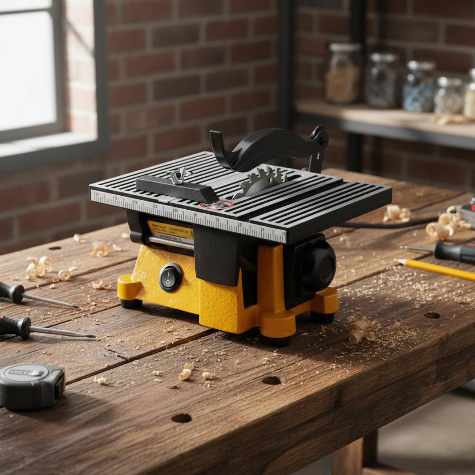 Mini Sierra de Mesa Portátil,  - Workshop Cutting Tools reseña y precio