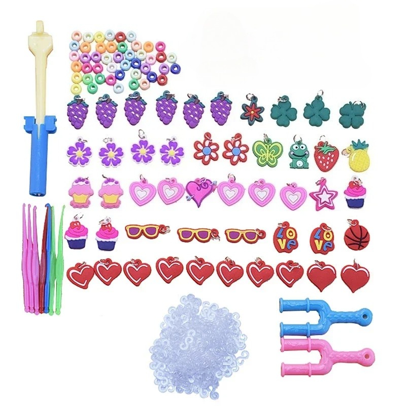 DIY bandas de goma hechas a ma - Tools Workshop Kids reseña y precio